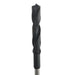 Drill bit on a white background