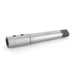 Metallic cylindrical object with threaded end branded 13mm on a white background