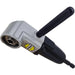 Pneumatic tool with black handle and visible brand logo on a white background