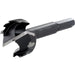 HSS drill bit with hex shank on a white background