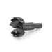 Black metal drill bit with 'Made in Germany' text on a white background